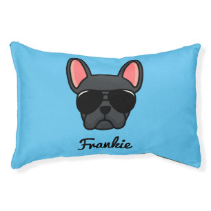 Male Black French Bulldog Dog Bed