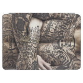 Male Body Tattoo Photograph iPad Air Cover (Horizontal)