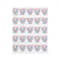 Male Breast Cancer Awareness Blanket