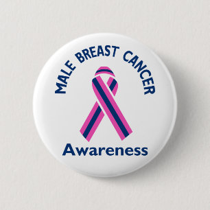 Male Breast Cancer Button