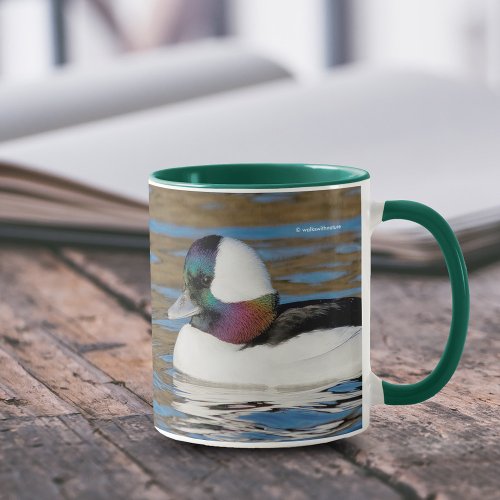 Male Bufflehead Duck in the Afternoon Sun Mug