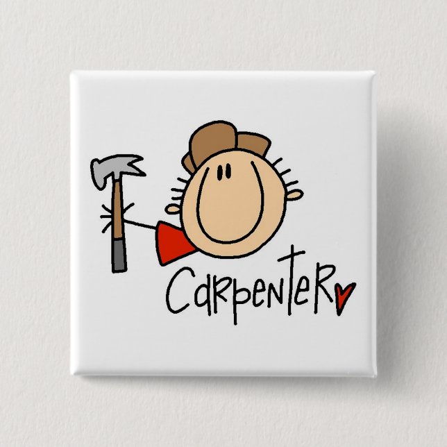 Male Carpenter Button (Front)