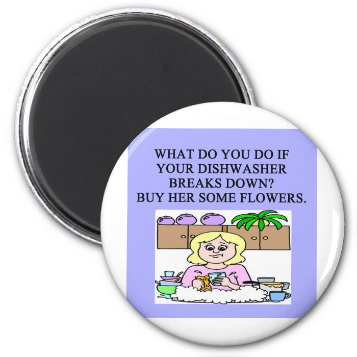 male chauvinist pig joke fridge magnets