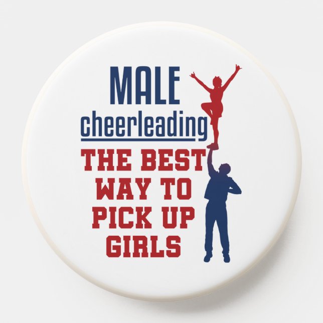 Male Cheerleading Best Way to Pick Up Girls PopSocket (Popsocket)
