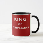 Male Compliance Officer Gift | Funny Job Name Mug