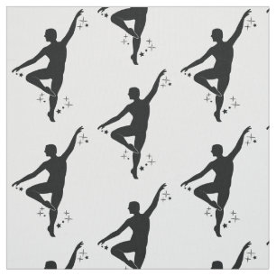 Male Dancer with Stars Fabric