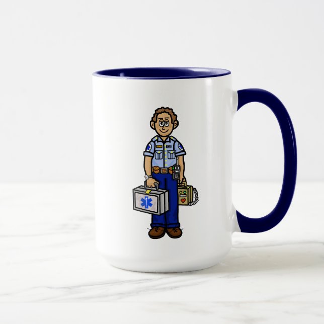 Male EMS Personalized Name Mug (Right)