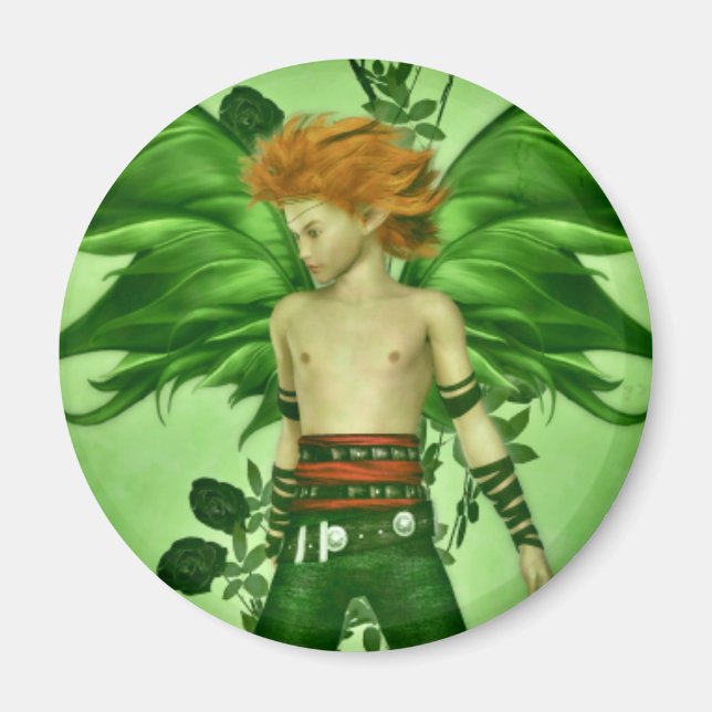 Male fantasy fairy magnet (Front)