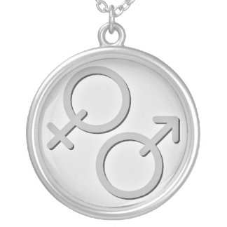 Male & Female Gender Symbols Necklaces