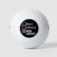 Male Female Non Above! Funny Transgender Gays 