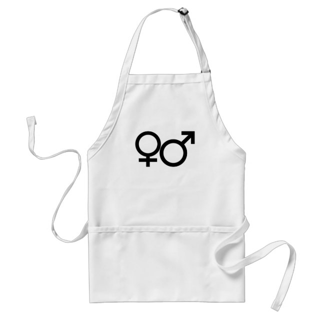 Male Female Sign Apron (Front)