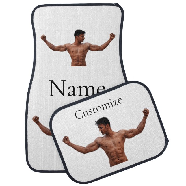 Male Fitness Model Thunder_Cove  Car Floor Mat (Set)