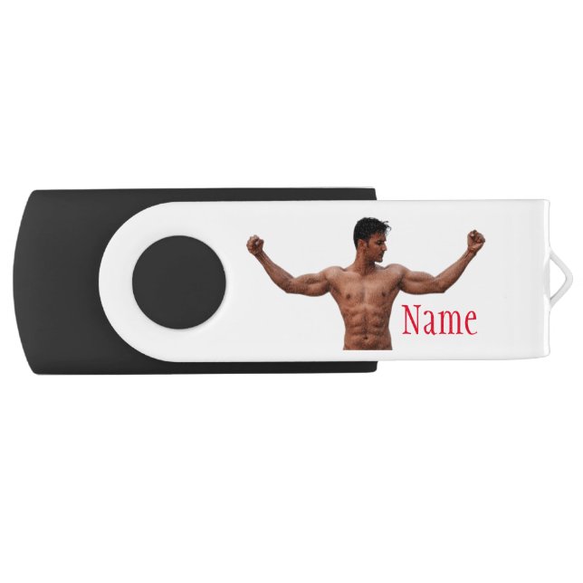 Male Fitness Model Thunder_Cove  Flash Drive (Front)