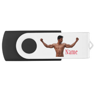 Male Fitness Model Thunder_Cove Flash Drive