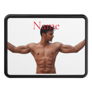 Male Fitness Model Thunder_Cove Hitch Cover