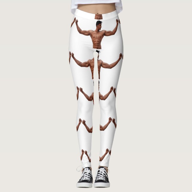 Male Fitness Model Thunder_Cove Leggings (Front)