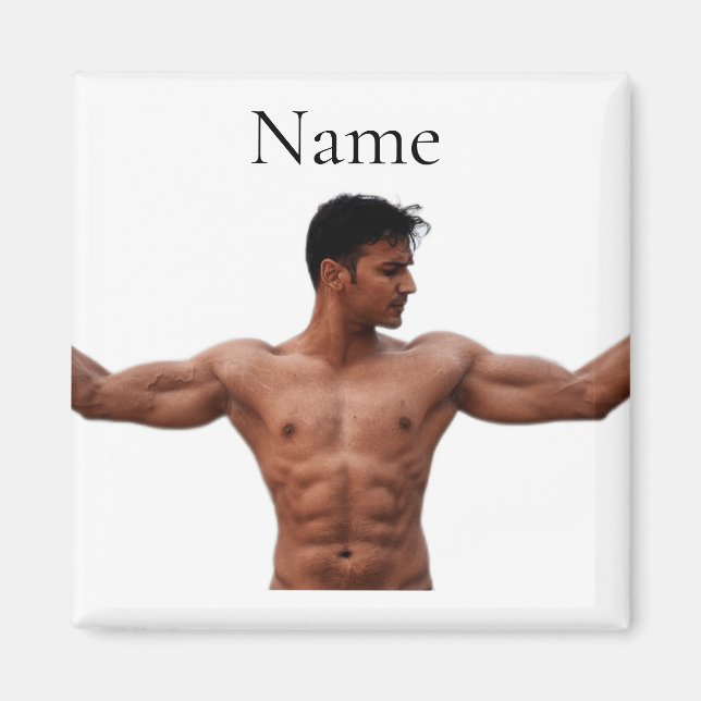 Male Fitness Model Thunder_Cove Magnet (Front)