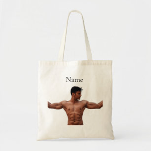 Male Fitness Model Thunder_Cove Tote Bag