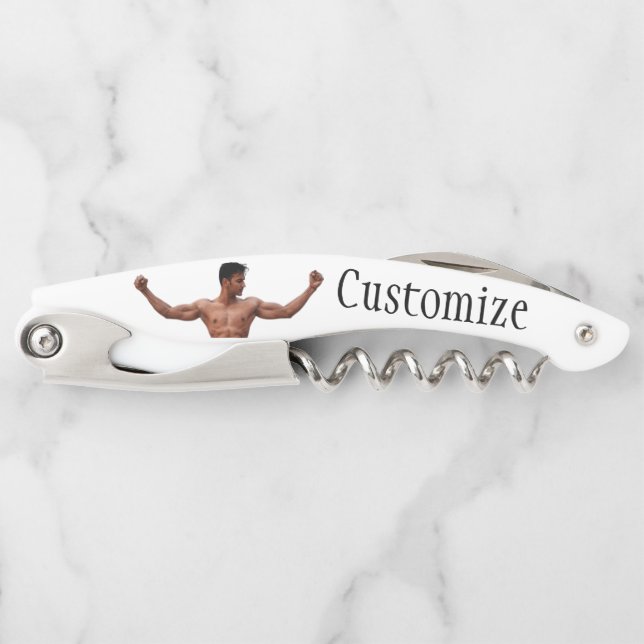Male Fitness Model Thunder_Cove  Waiter's Corkscrew (Front)