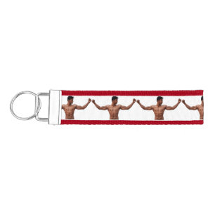 Male Fitness Model Thunder_Cove  Wrist Keychain