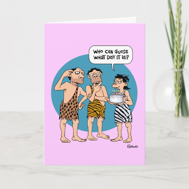 Male Fraternal Twins Birthday Card (Front)