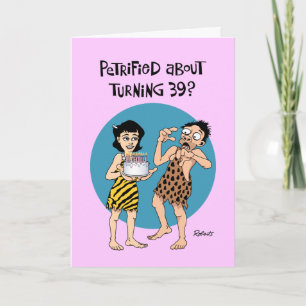 Male Friend's 39th Birthday Card