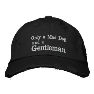 Male Fun Dog Lover Custom  Embroidered Baseball Cap