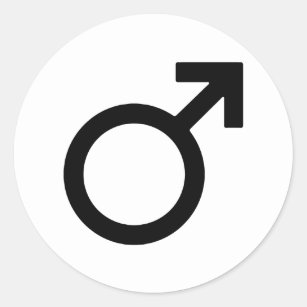GENDER FLUID Vinyl Sticker - Symbol Sign Male Female Nonbinary