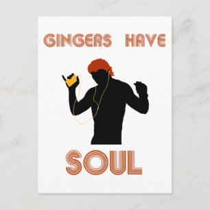 Male Gingers Have Soul Postcard