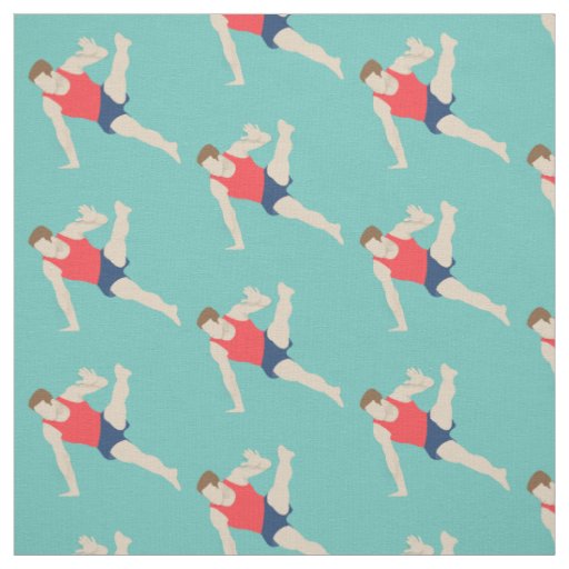 Male Gymnast Fabric