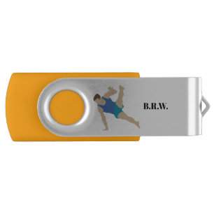 Male Gymnast Flash Drive