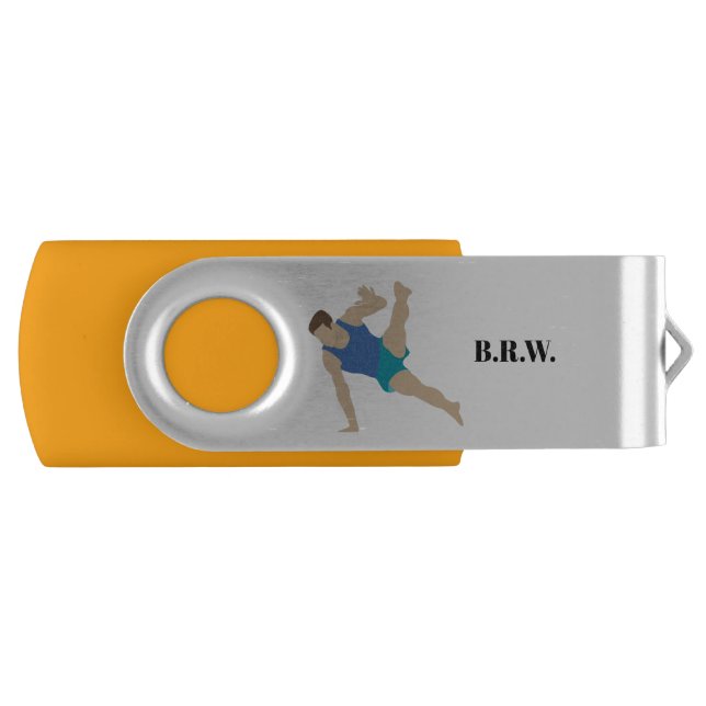 Male Gymnast Flash Drive (Front)