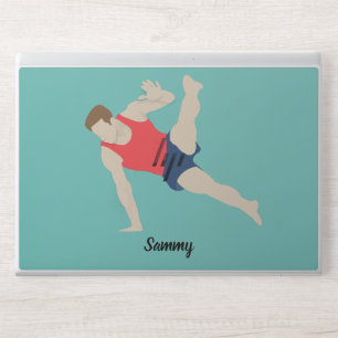 Male Gymnast HP Laptop Skin