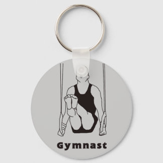 Male Gymnast Keychain
