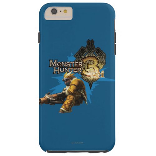 Male Hunter with Bowgun Heavy Gunner with Ludroth Tough iPhone 6 Plus Case