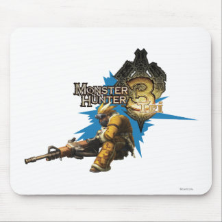 Male Hunter with Bowgun, Heavy Gunner with Ludroth Mouse Pad