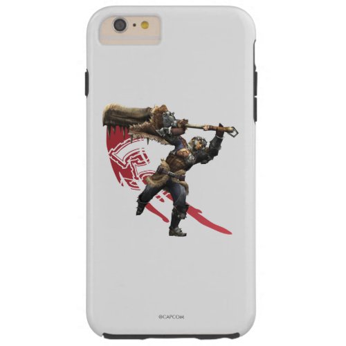 Male Hunter with great sword  hunters armor 2 Tough iPhone 6 Plus Case