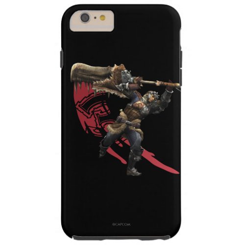 Male Hunter with great sword  hunters armor Tough iPhone 6 Plus Case