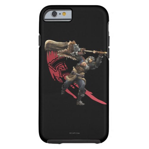 Male Hunter with great sword  hunters armor Tough iPhone 6 Case