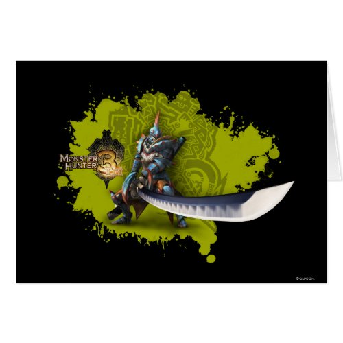 Male hunter with long sword  lagiacrus armor