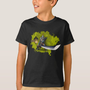 Male hunter with long sword & lagiacrus armor 2 T-Shirt