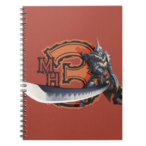 Male hunter with long sword  lagiacrus armor 4 notebook