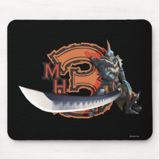 Male hunter with long sword & lagiacrus armor mouse pad