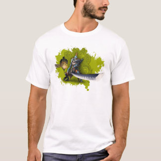 Male hunter with long sword & lagiacrus armor T-Shirt