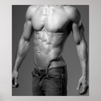 Shirtless Posters | Zazzle