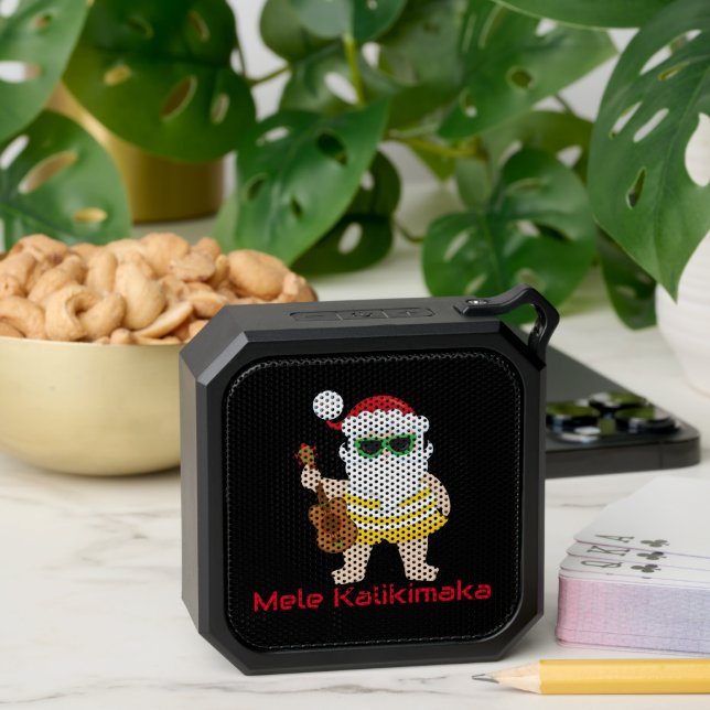 Male Kalikimaka Santa Bluetooth Speaker (Insitu(Table))