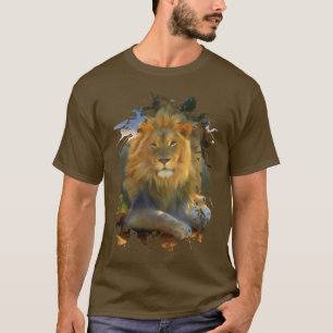 MALE LION ON THE JOB T-Shirt