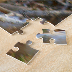 Male Mallard Duck In Flight Jigsaw Puzzle