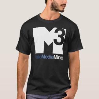 Male Media Mind Main Logo (Light) Tee