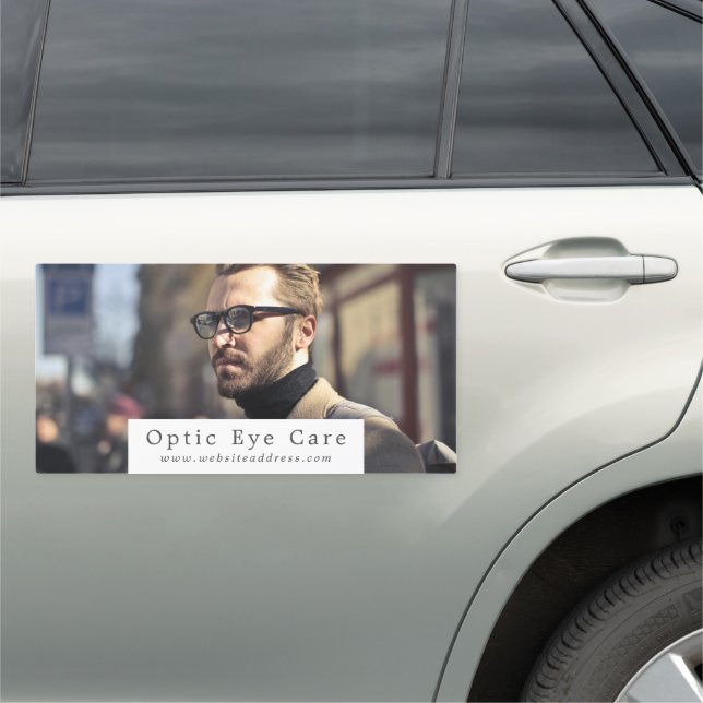 Male Model, Optician, Technical Practitioner Car Magnet (In Situ)